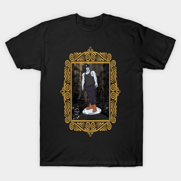 New York Silver Surfer T-Shirt by deadEYEZ